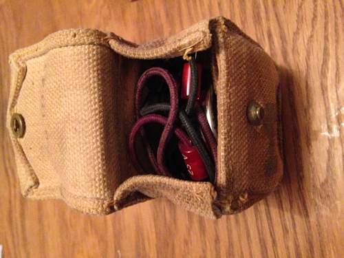 Unknown 1943 webbing pouch