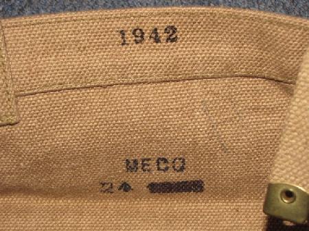 FAKE! Commonly encountered fake markings on British webbing...