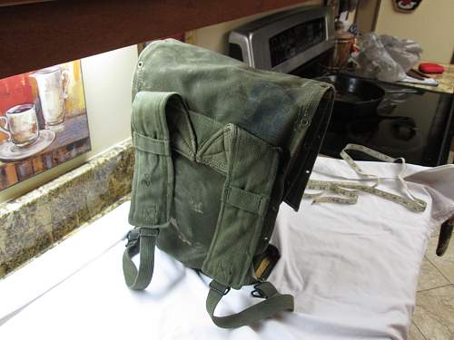 Vietnam era back pack /rcksack