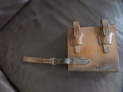 British Army 1914 dated pouch