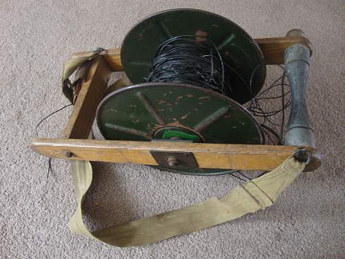 my latest find - cable reel frame