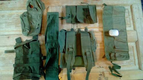 British 1944 pattern webbing equipment