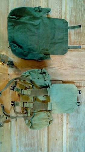 British 1944 pattern webbing equipment