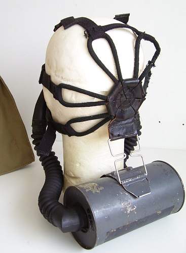 U.S. M1-1-5 Optical Gas Mask