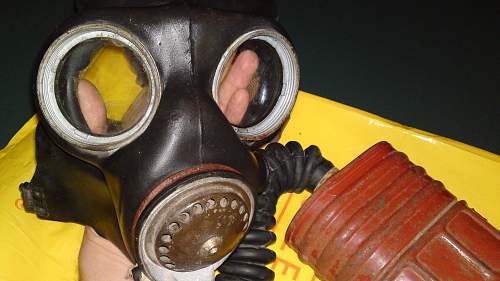 Help cleaning british gas mask