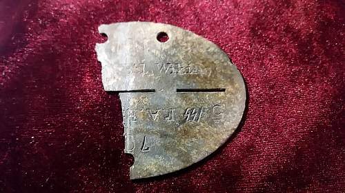 Help Identifying WWII Dug SS Relic ID Discs Tags