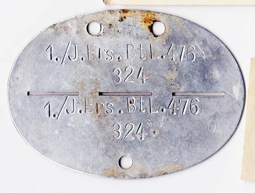 Were dog tags reissued every time soldier was transferred to new unit?