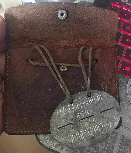 &quot;SS&quot; Dog Tag Identification someone help, please?