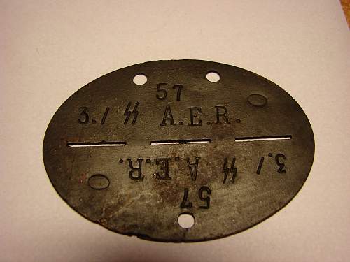 Help Identifying WWII Dug SS Relic ID Discs Tags