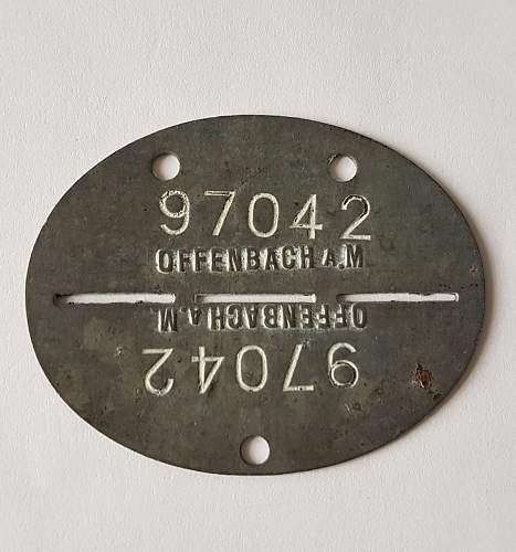 Mystery dog tag