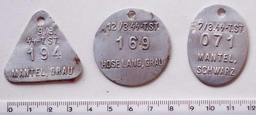 Why is this id tag round and lacking perforations?