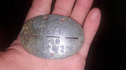 SS Germania dog tag genuine or not?