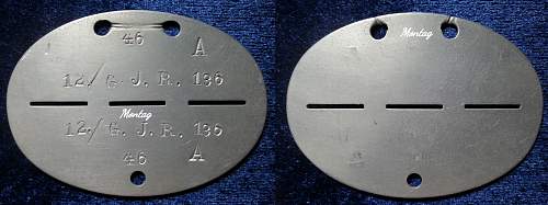 Show your Gebirgsjäger Dog Tags Erkennungsmarke