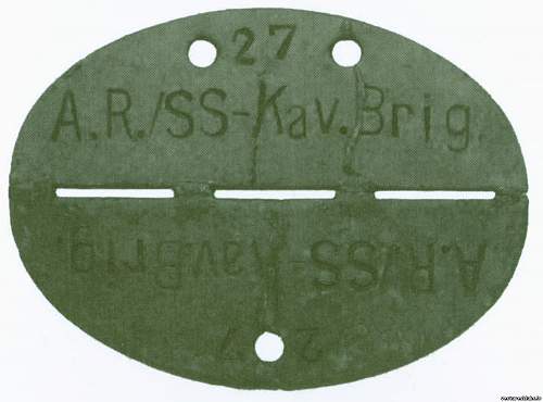 SS-Kavallerie-Brigade - A.R.