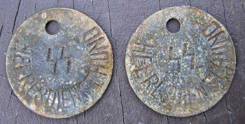 Dachau &amp; SS Heeresdiensthund Tags - Real or fake?