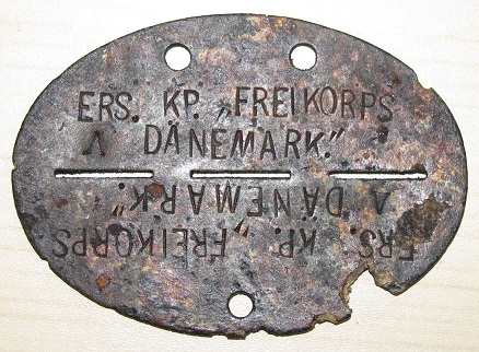 Freikorps Danemark SS dog tag