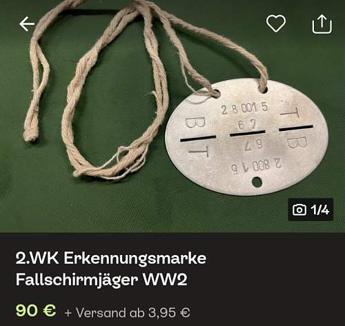 codet fallschirmjager tokens original ?