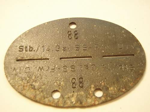 Dog Tag - Galicien division