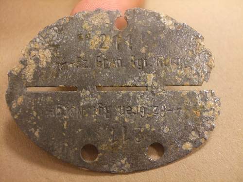 ID tag SS Norge Rgt. 23