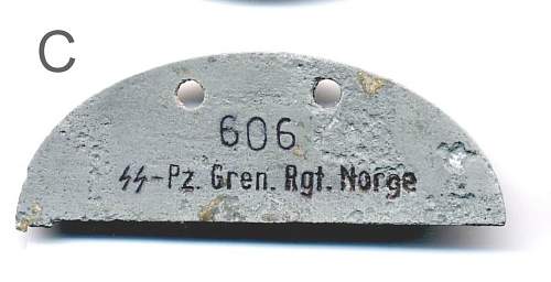 ID tag SS Norge Rgt. 23