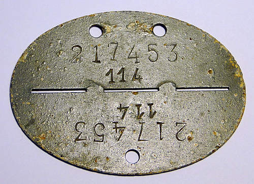 Dog tag Identification