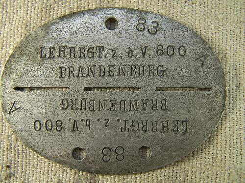 Erkennungsmarken Made After WW2- Fakes