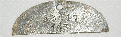 German dogtag - What a coincidence !