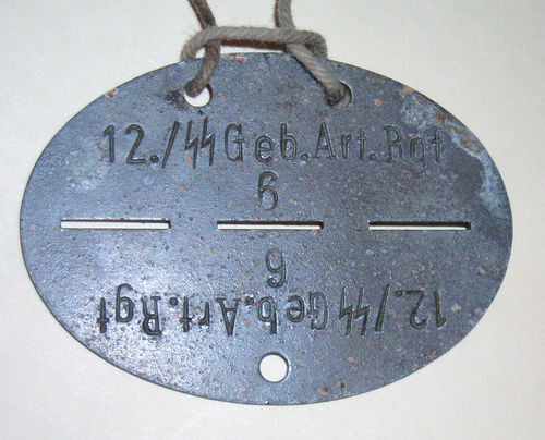 SS Dog Tag