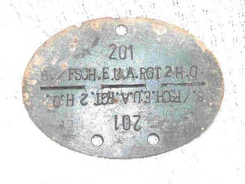 SS Dog Tag