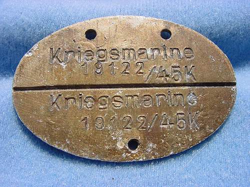 Early Kriegsmarine Disc