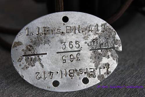 Relic Dog Tag from the Auwere - Narva