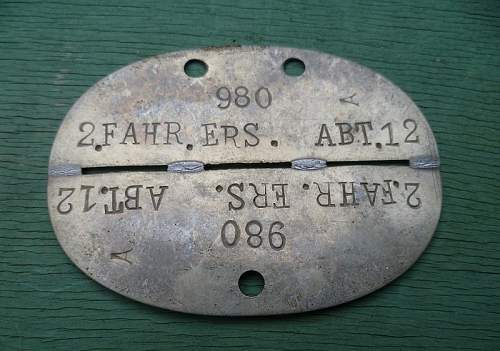 Help!! German dog tags