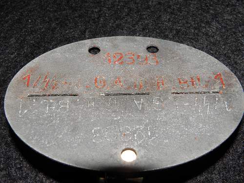 SS Dog Tag