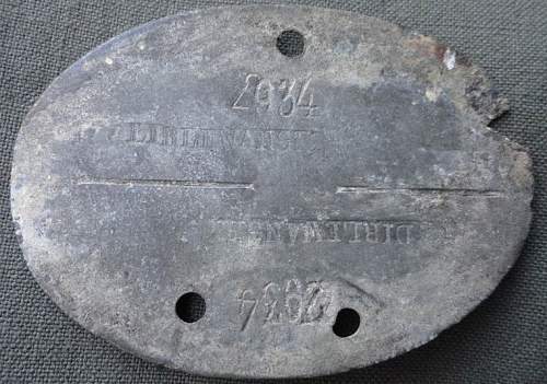 Dirlewanger ss dog tag....good?