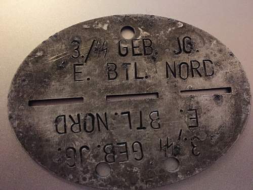 NORD SS dogtag