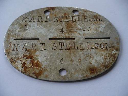 Dog Tag Warschau need help with id of this item,