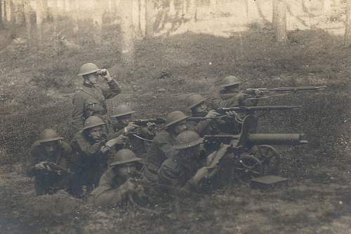 Helmets in Estonian Army- period pictures