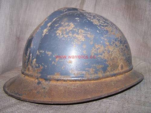 First Estonian M27 &quot;Neumann&quot; helmet