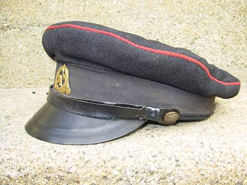 Estonian Firefighters Visor Cap