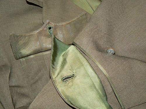 M.36 Estonian Army (Infantry ?) Officer's Garrison Tunic, 100% original Prewar, please ?