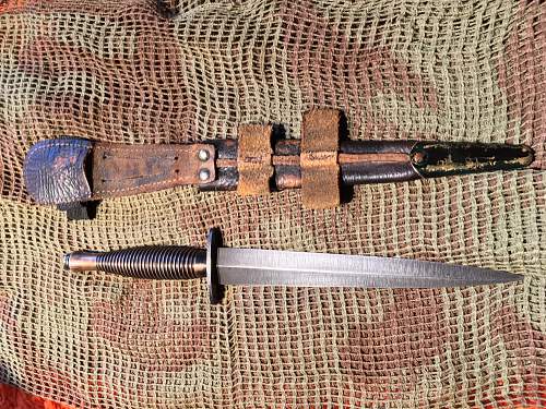 British fighting knife