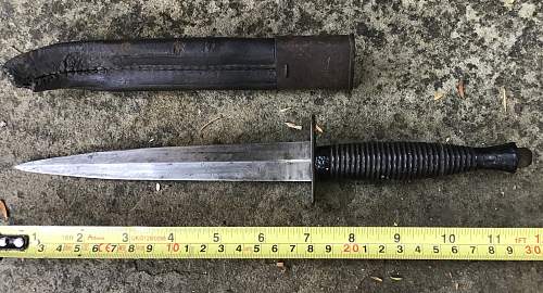 Fairbairn - Sykes fighting knife, opinions needed please