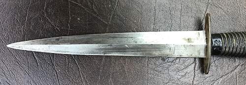 Fairbairn - Sykes fighting knife, opinions needed please