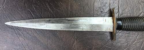 Fairbairn - Sykes fighting knife, opinions needed please