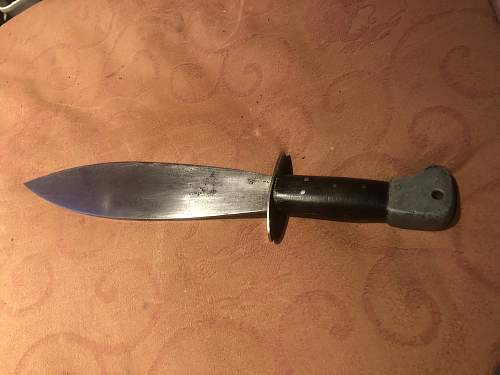 Fairbairn &amp; Sykes Smatchet Knife. Convinced it's genuine?