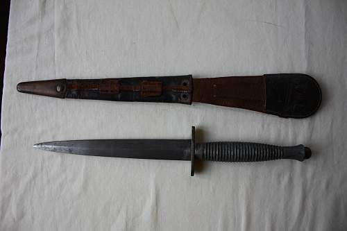 22nd Independent Parachute Company (pathfinders) Fairbairn Sykes knife