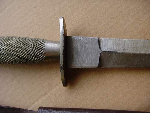 1st Pattern Fairbairn-Sykes Knife, Combat Used.