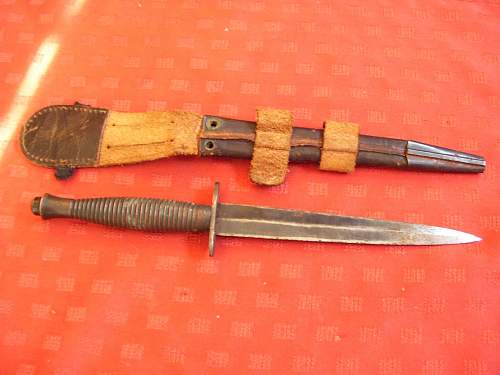 British Fairbairn Sykes Fighting Knife