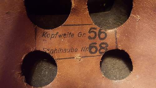 German FJ Helmet - need help with this please