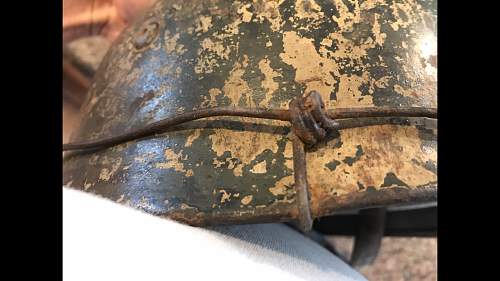 German paratrooper FJ camo helmet opinions